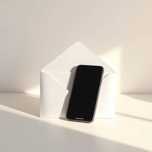 Um envelope e um telefone, simbolizando contato e comunica√§√£o